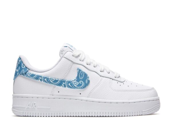 Nike Air Force 1 '07 Essentials 'Blue Paisley' Unfading Sneaker