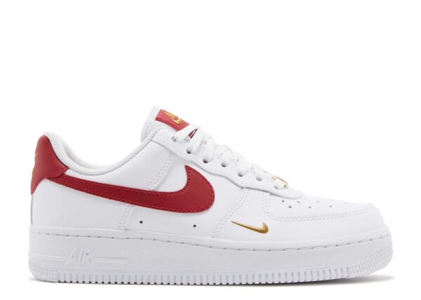 Nike Air Force 1 Essential Low 'White Gym Red' Everlasting Sneaker