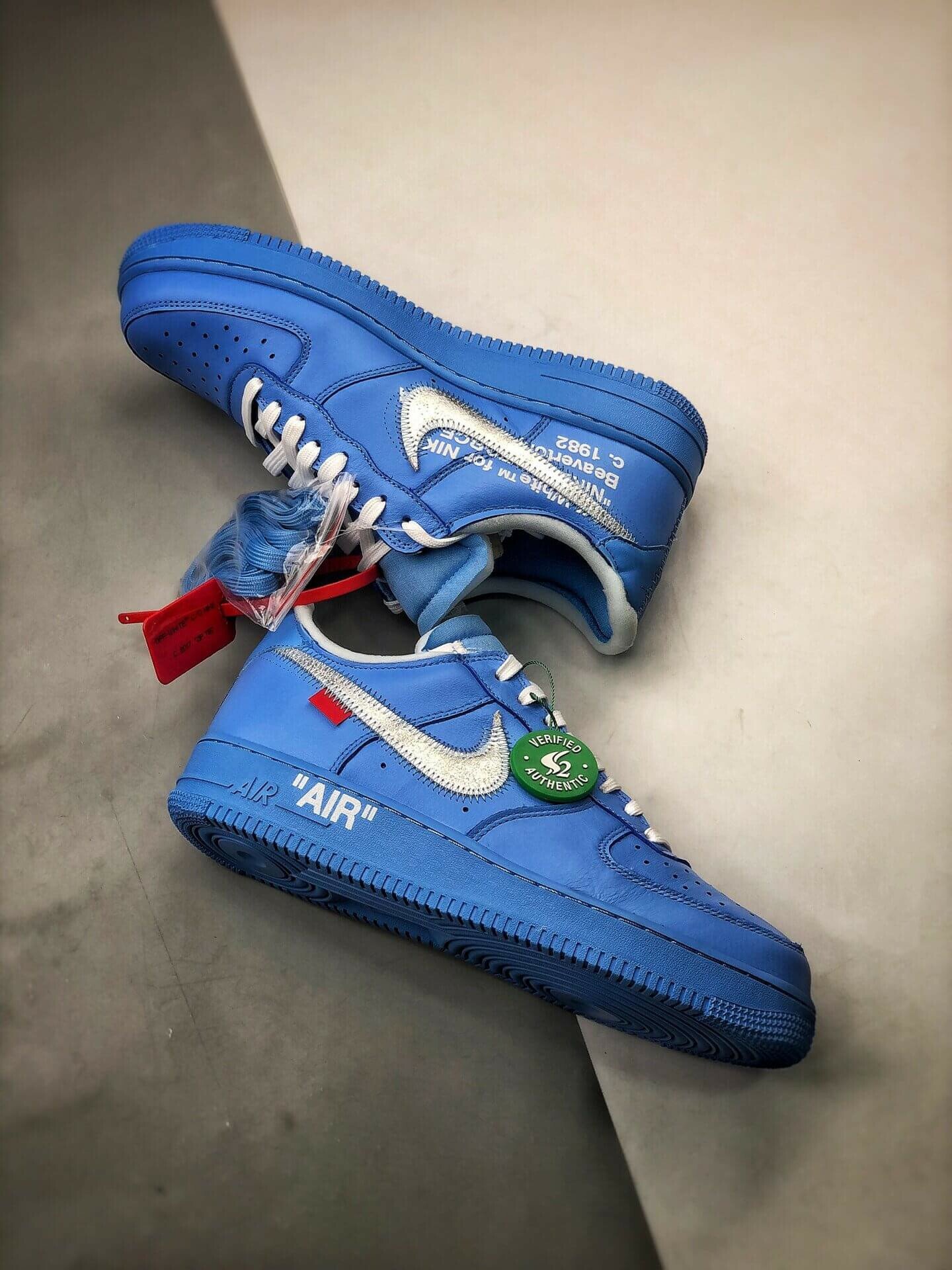 Nike Air Force 1 Low off-white X Nike Air Force 1 MCA  u2013 CI1173-400 Men size 7 - 12 US