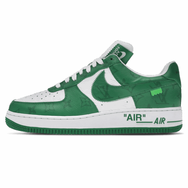 Nike Air Force 1 Low x Louis Vuitton By Virgil Abloh White Green - Image 2