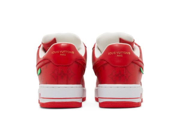 Nike Air Force 1 Low x Louis Vuitton By Virgil Abloh White Red - Image 5
