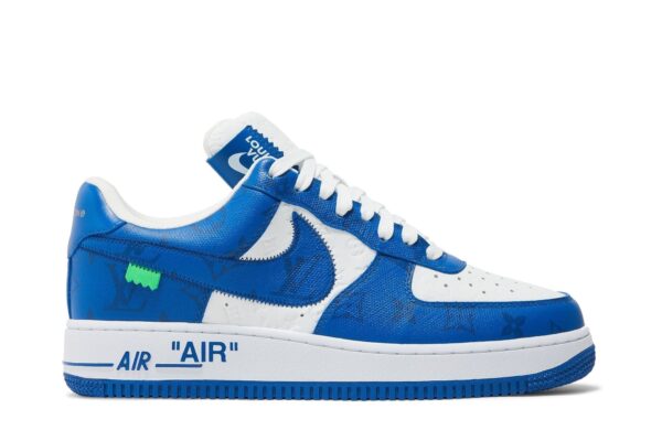 Nike Air Force 1 Low x Louis Vuitton By Virgil Abloh White Royal - Image 2