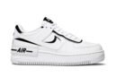 Nike Air Force 1 Shadow White Black Custom