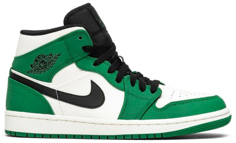 Nike Air Jordan 1 Mid Pine Green 852542-301 Men size 7 - 12 US, Women size 5.5 - 10 US