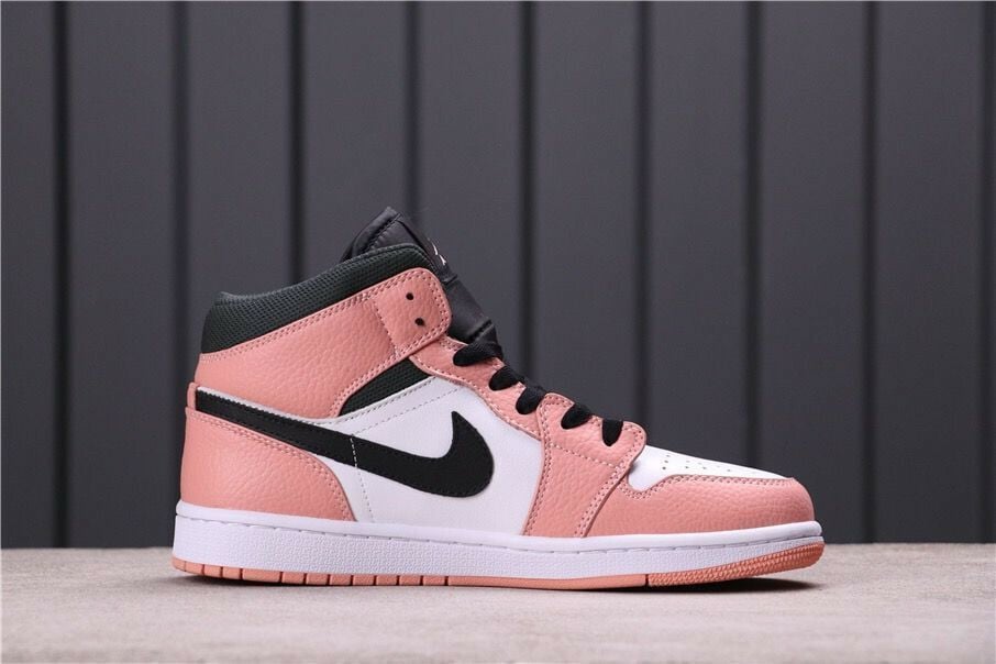 Nike Air Jordan 1 Mid  u201cPink Quartz u201d 640737-603 Women's Size 5.5 - 8.5 US