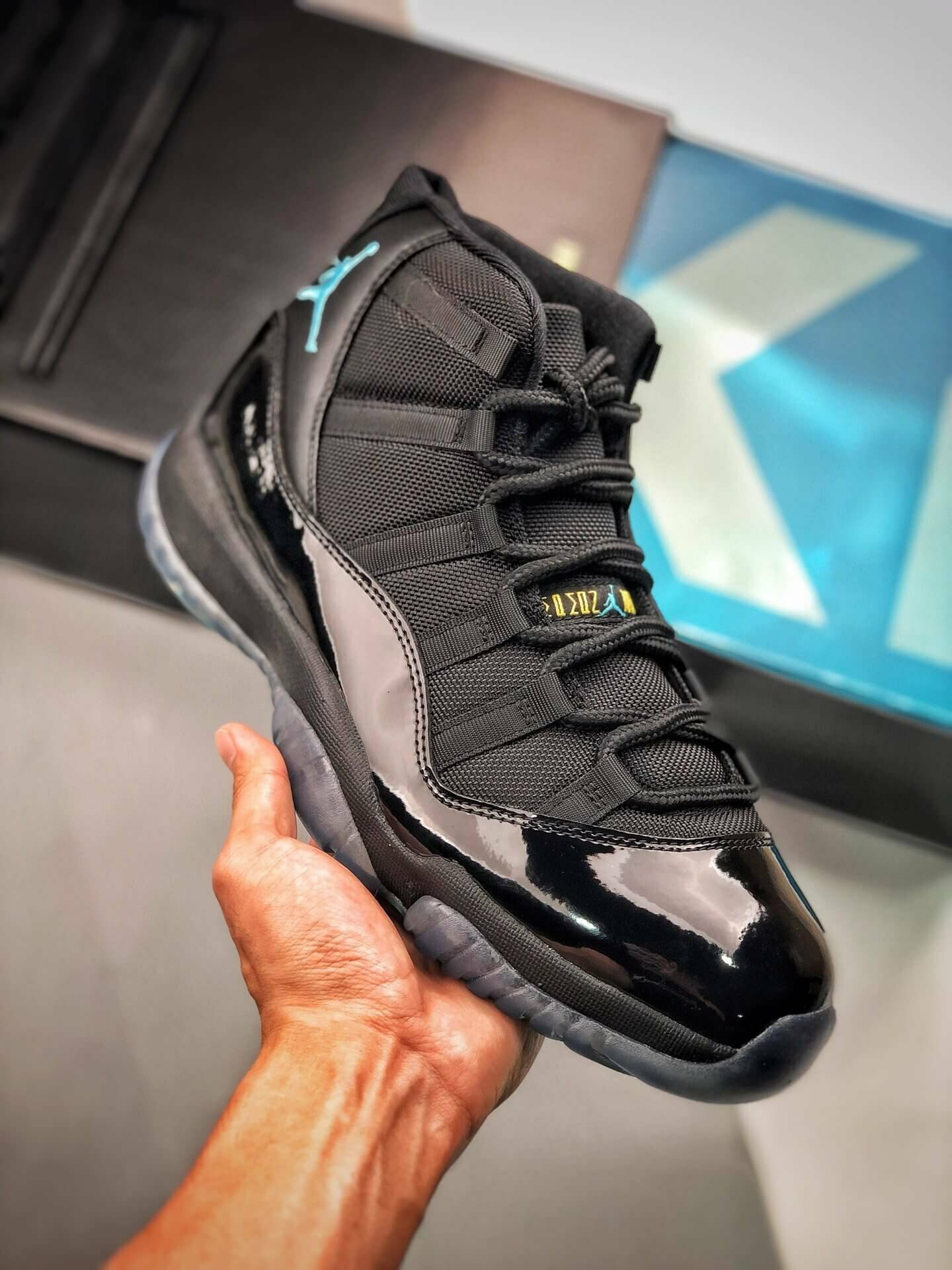 Nike Air Jordan 11 Retro Gamma Blue 378037-006 Men Size 6.5  u2013 11 Us