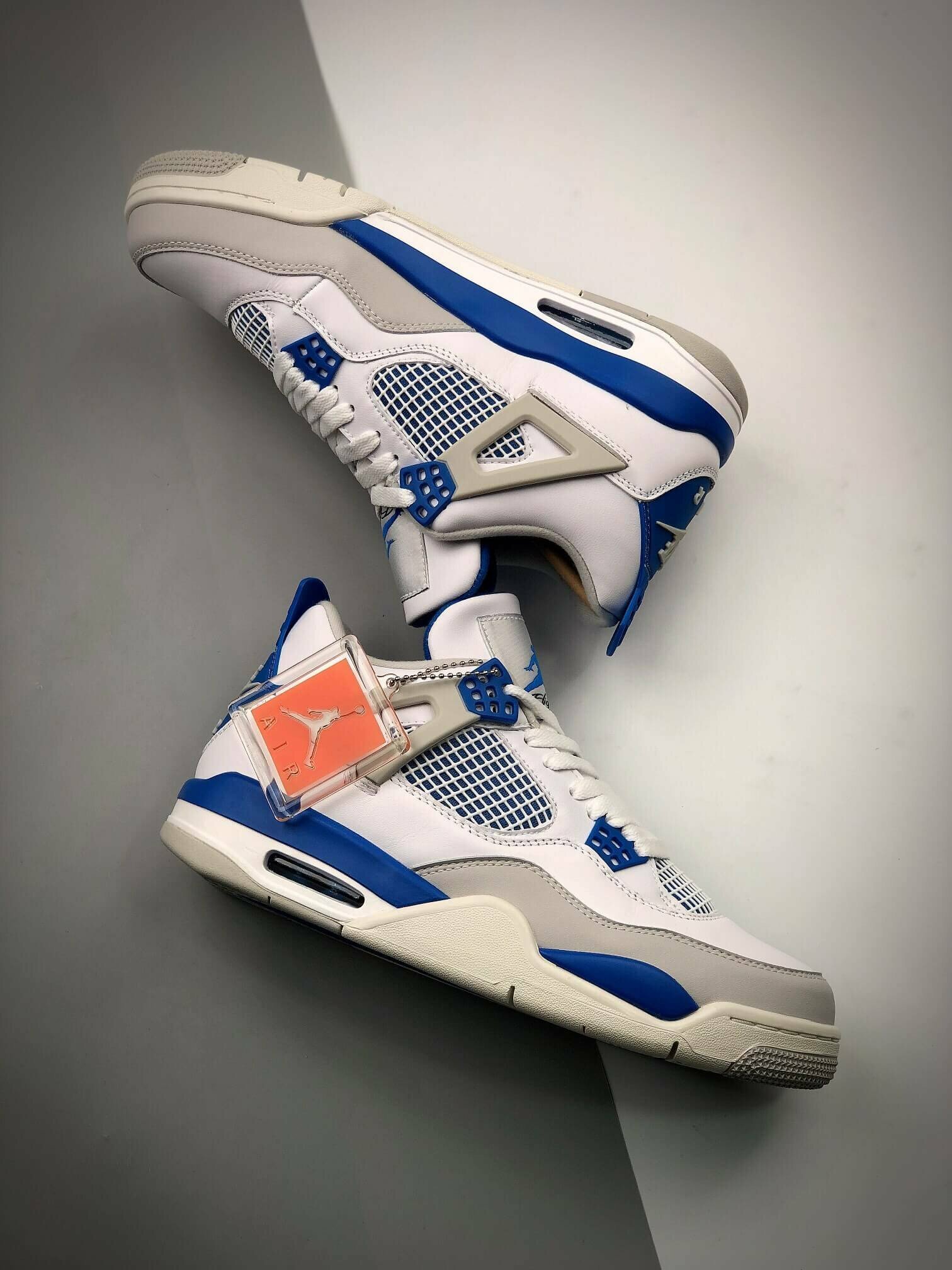 Nike Air Jordan 4 Retro Military Blue (2012) 308497-105 Men Size 7  u2013 11 Us