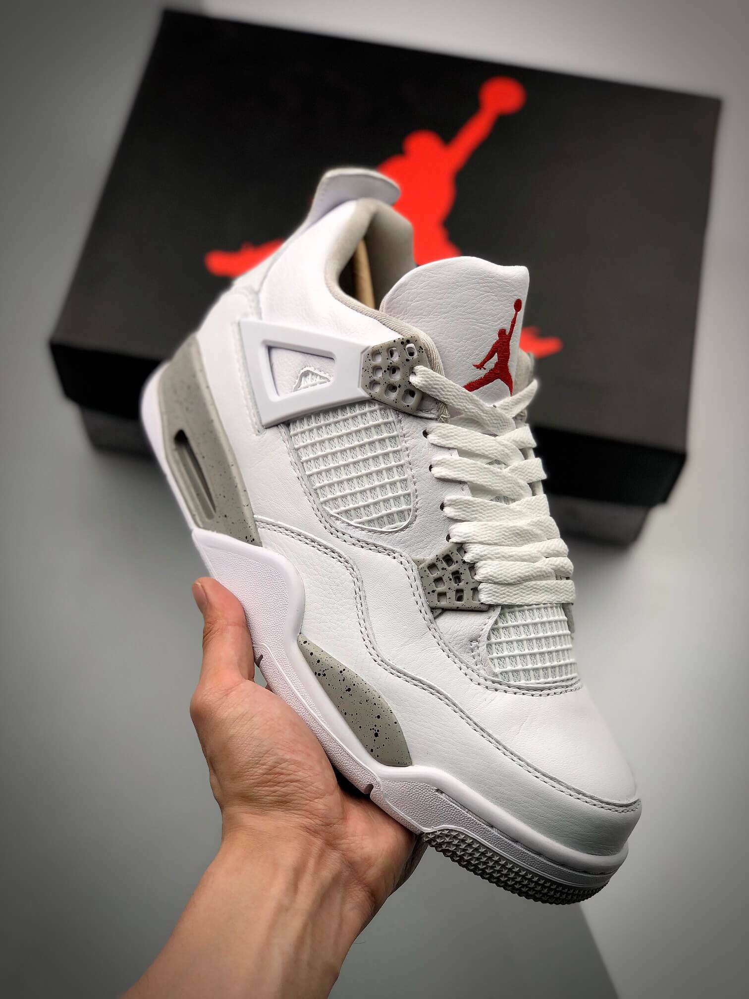 Nike Air Jordan 4 White Oreo Ct8527-100 Men Size 6.5 - 11 Us