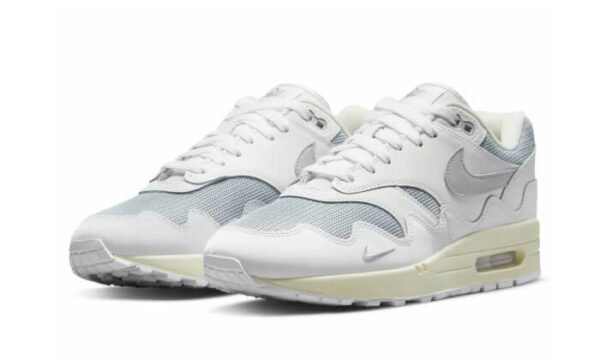 Nike Air Max 1 Patta White Grey - Image 2