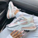 NIKE AIR MAX 270 REACT BLEACHED CORAL
