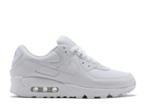 Nike Air Max 90 LTR 'Triple White' Unfading Sneaker