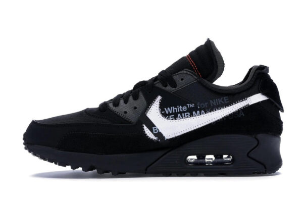 Nike Air Max 90 OFF-WHITE Black - Image 3