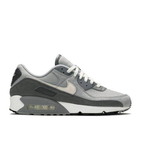 Nike Air Max 90 Premium 'Light Smoke Grey' Revered Footwear