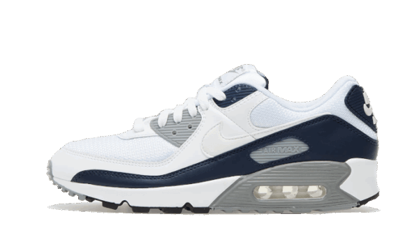 Nike Air Max 90 White Grey Obsidan