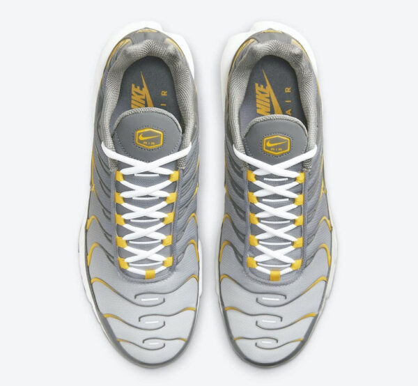 Nike Air Max Plus Particle Grey Dark Sulphur - Image 2