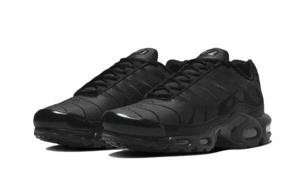 Nike Air Max Plus Triple Black Leather - Image 2
