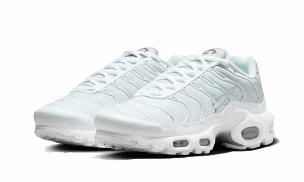 Nike Air Max Plus White Metallic Silver - Image 2