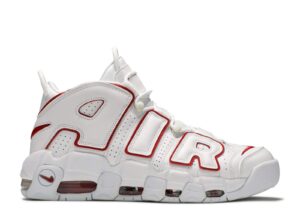 Nike Air More Uptempo 'White Varsity Red' 2021 Unfading Sneaker