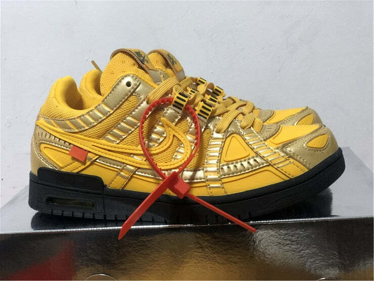 Nike Air Rubber Dunk Off-White University Gold