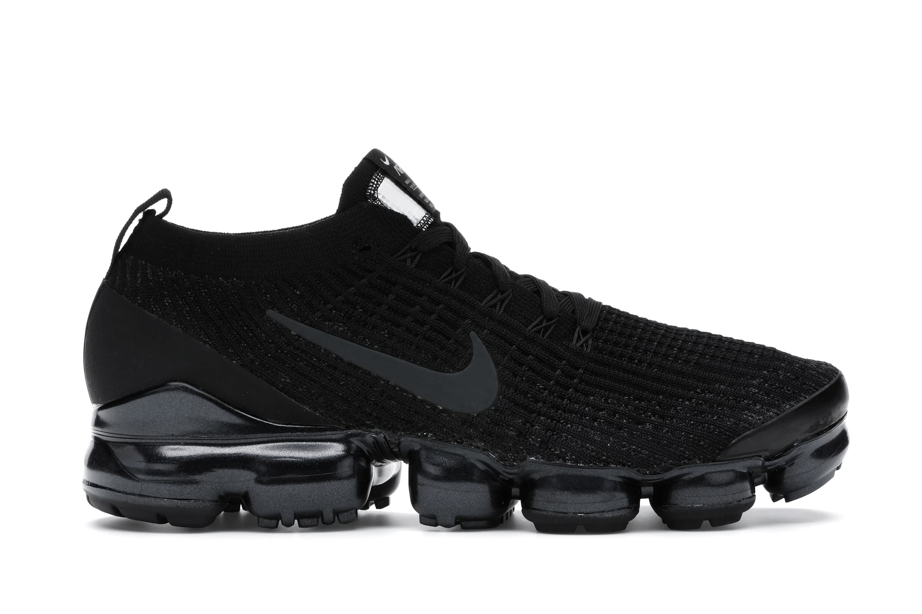 Nike Air VaporMax Flyknit 3.0 Triple Black Shoes Men size 7 - 11 US