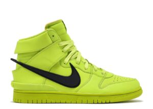 Nike AMBUSH x Dunk High 'Flash Lime' Unfading Sneaker