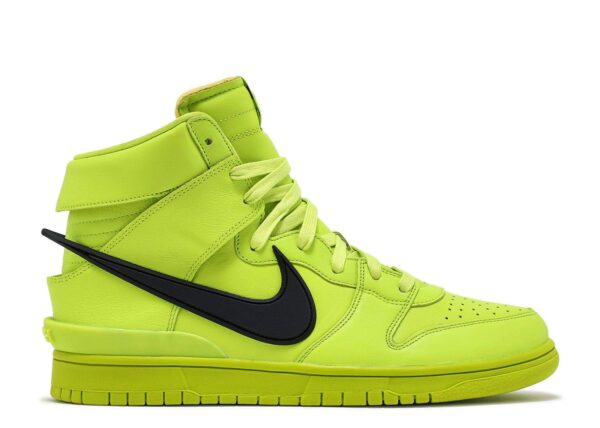 Nike AMBUSH x Dunk High 'Flash Lime' Unfading Sneaker