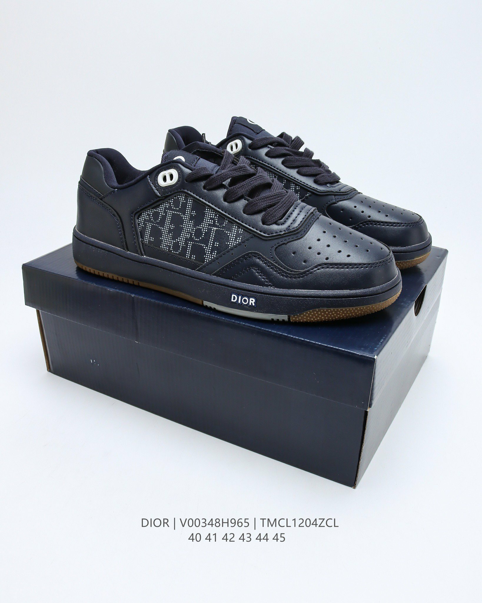 Nike Dior Low Top Black Men Shoes
