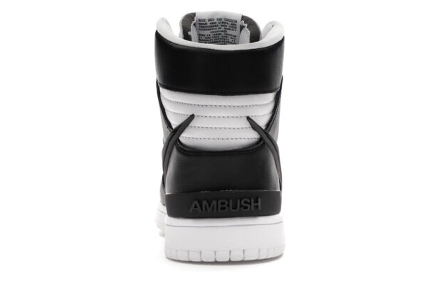 Nike Dunk High Ambush Black White - Image 4