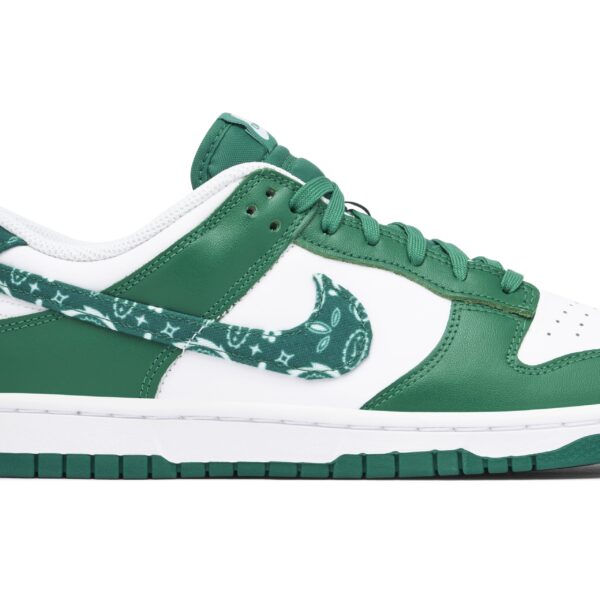 Nike Dunk Low Green Paisley Womens - Image 5