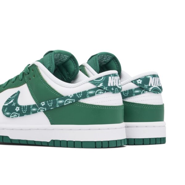 Nike Dunk Low Green Paisley Womens - Image 4