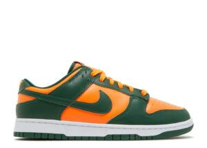 Nike Dunk Low 'Miami Hurricanes' Revered Footwear