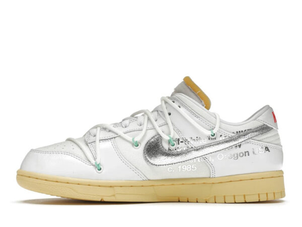 Nike Dunk Low Off-White Lot 1 - Image 3
