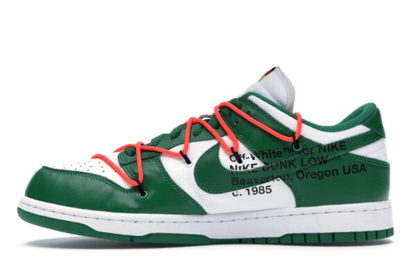 Nike Dunk Low Off-White Pine Green - Image 3