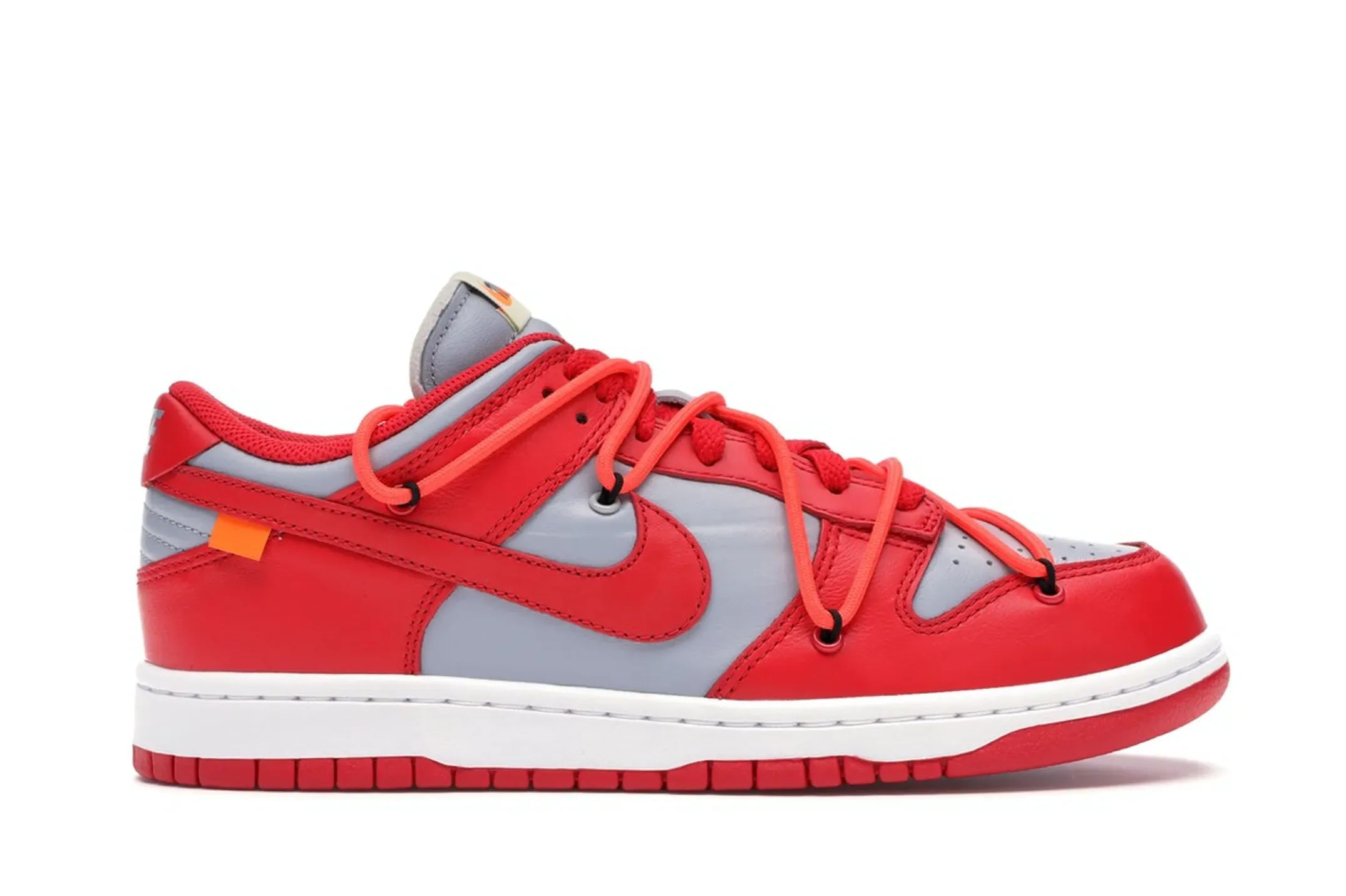 Nike Dunk Low Off-White University Red Men Shoes