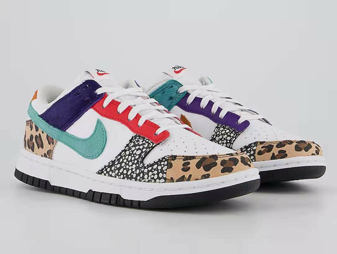 Nike Dunk Low Safari Mix Men's Size 7 - 12 US, Women's Size 5.5 - 10 US