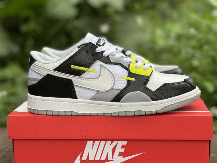 Nike Dunk Low Scrap Wolf Grey Light Lemon Twist DC9723-001