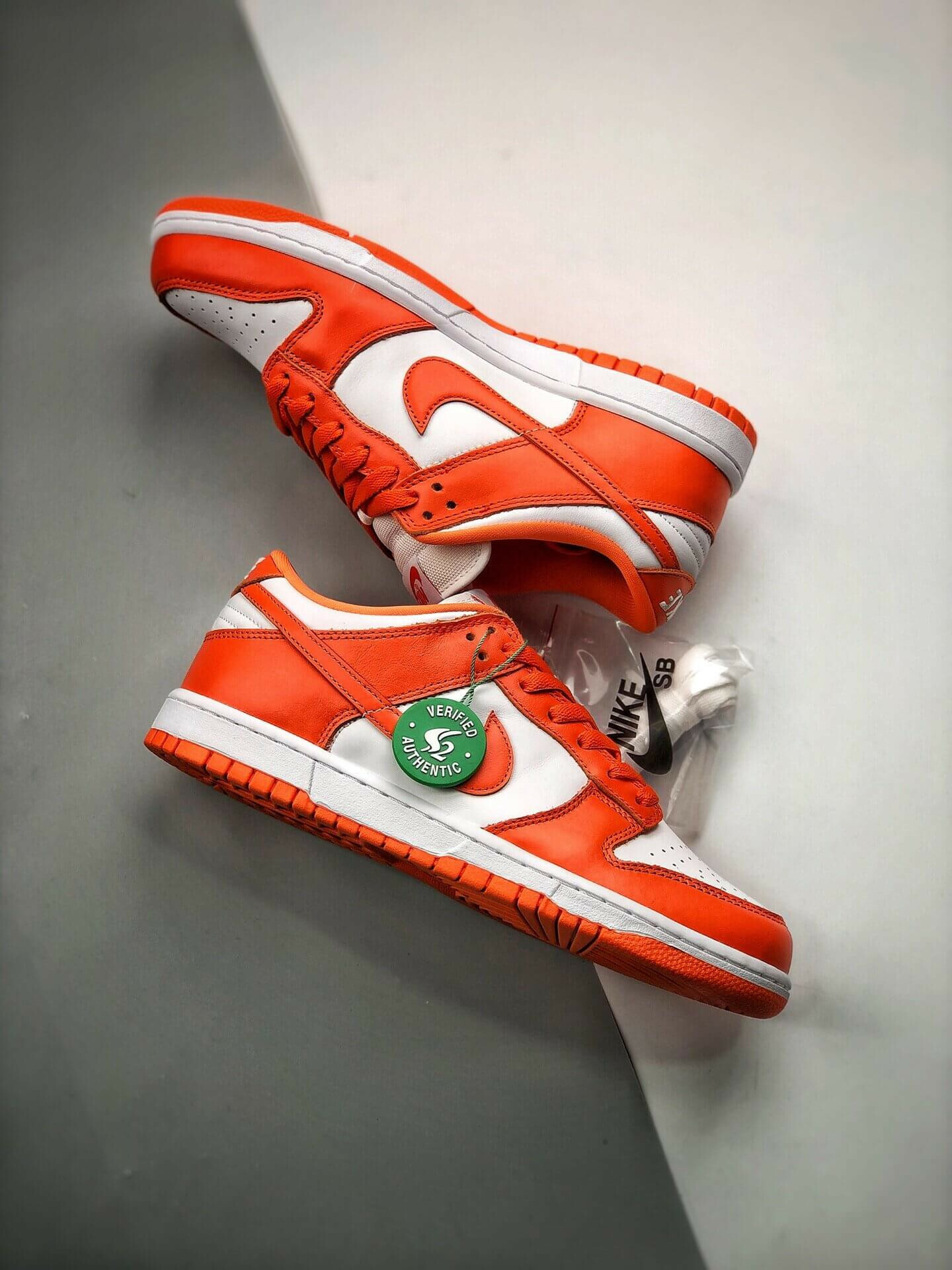 Nike Dunk Low Syracuse Cu1726-101 Men Size 6.5  u2013 11 Us