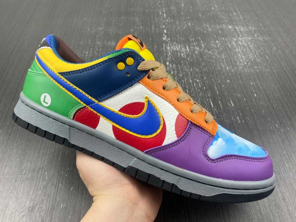 Nike Dunk Low "What the Super Mario"