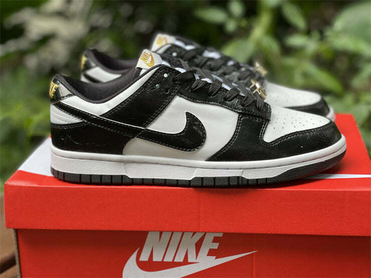 Nike Dunk Low World Champs Black White