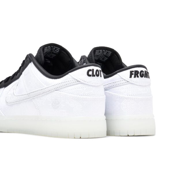 Nike Dunk Low x CLOT x fragment Black White - Image 5