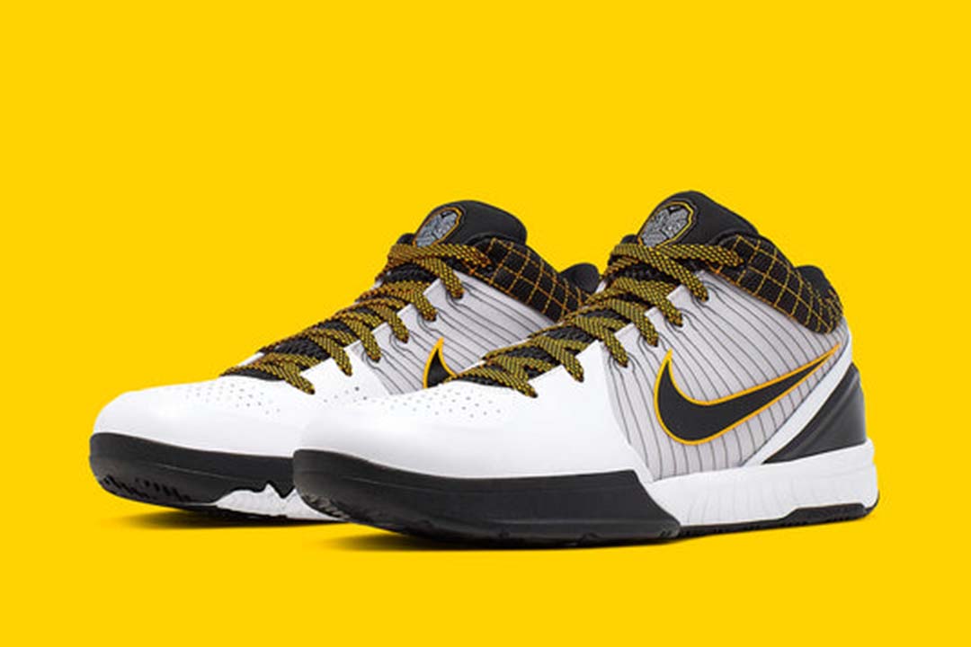 Nike Kobe 4 Protro White Black Del Sol AV6339-101