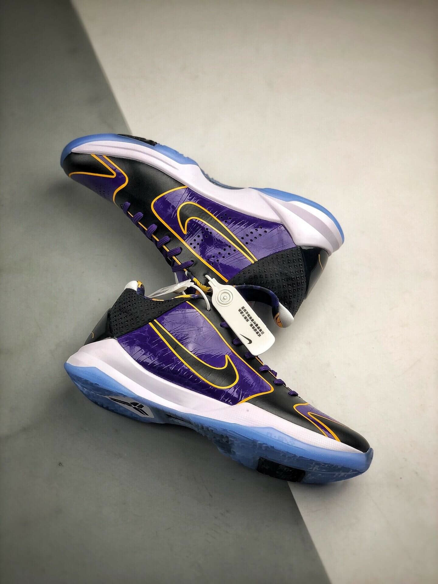 Nike Kobe 5 Protro  u201clakers u201d Cd4991-500 Men u2019s Size 6.5  u2013 11 Us