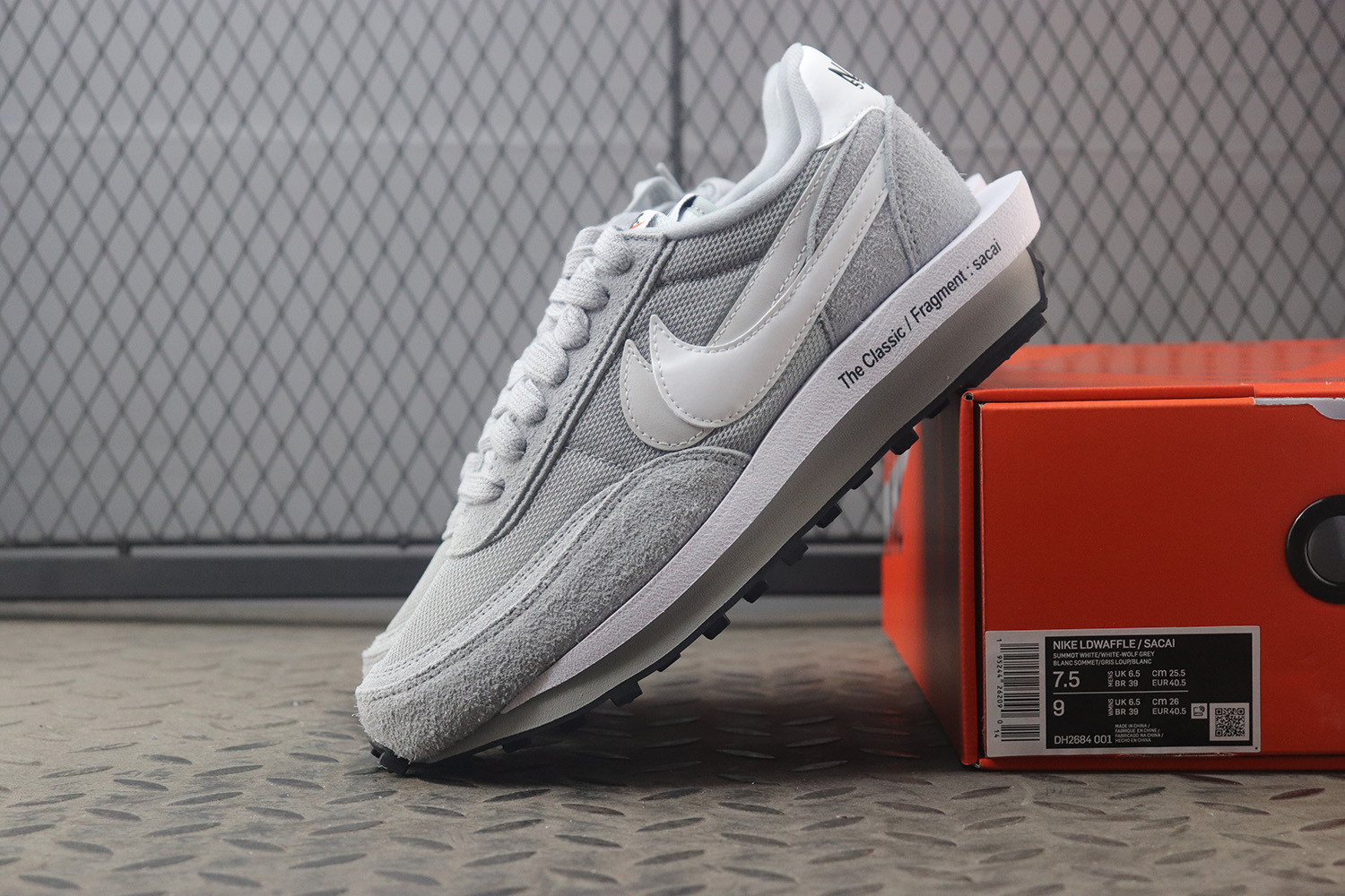 Nike LD Waffle Sacai Grey X Fragment