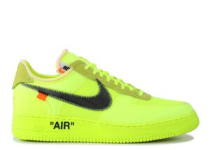 Nike Off-White x Air Force 1 Low 'Volt' Unfading Sneaker