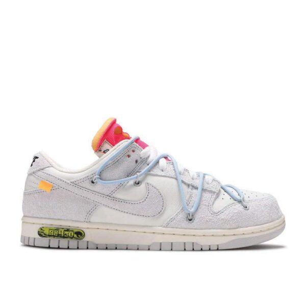 Nike Off-White x Dunk Low 'Lot 38 of 50' Everlasting Sneaker