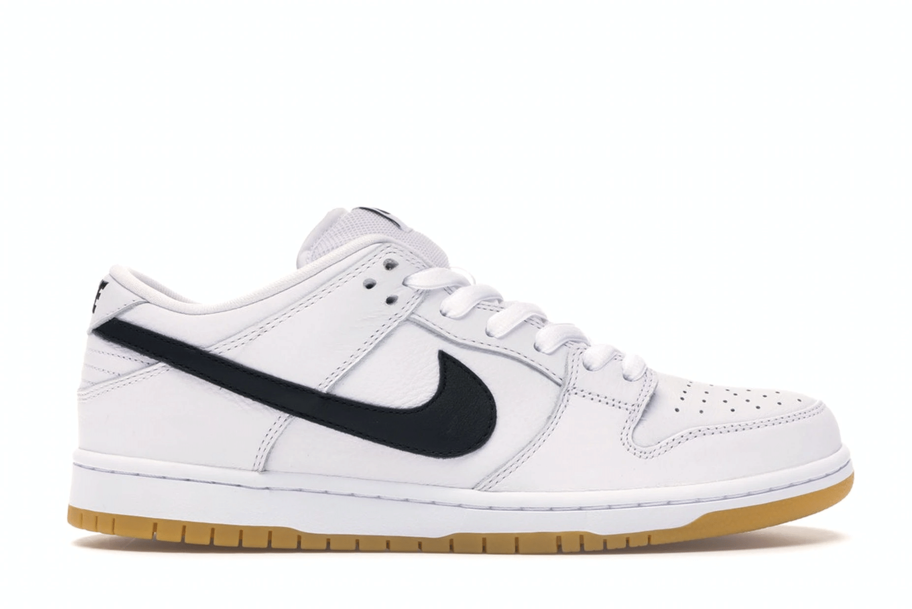 Nike SB Dunk Low Orange Label White Black Shoes Men size 7 - 12 US