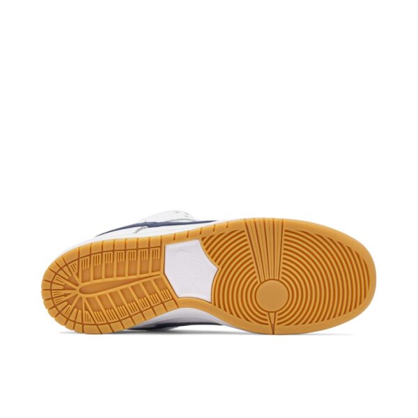 Nike SB Dunk Low Orange Label White Navy - Image 3