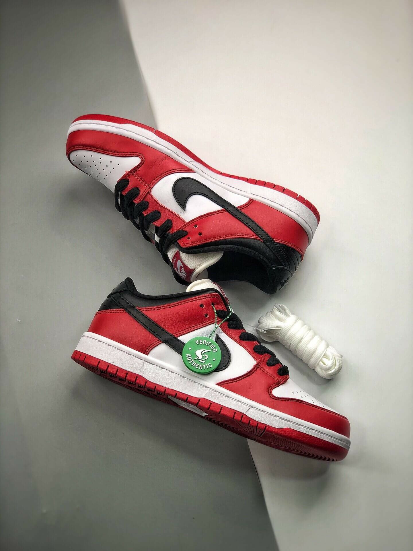 Nike Sb Dunk Low Pro Chicago Bq6817-600 Men Size 6.5  u2013 11 Us