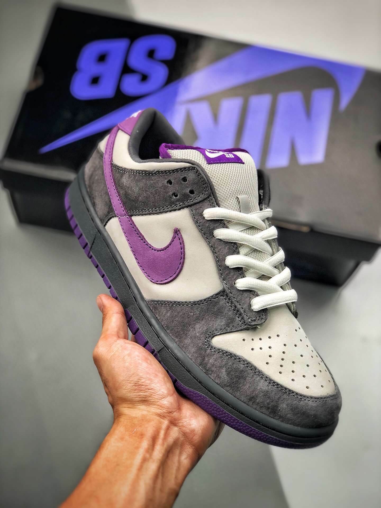 Nike Sb Dunk Low Purple Pigeon 304292-051 Men Size 6.5 &#8211