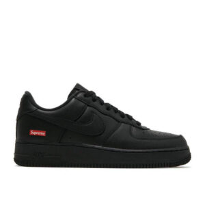 Nike Supreme x Air Force 1 Low 'Box Logo – Black' Everlasting Sneaker